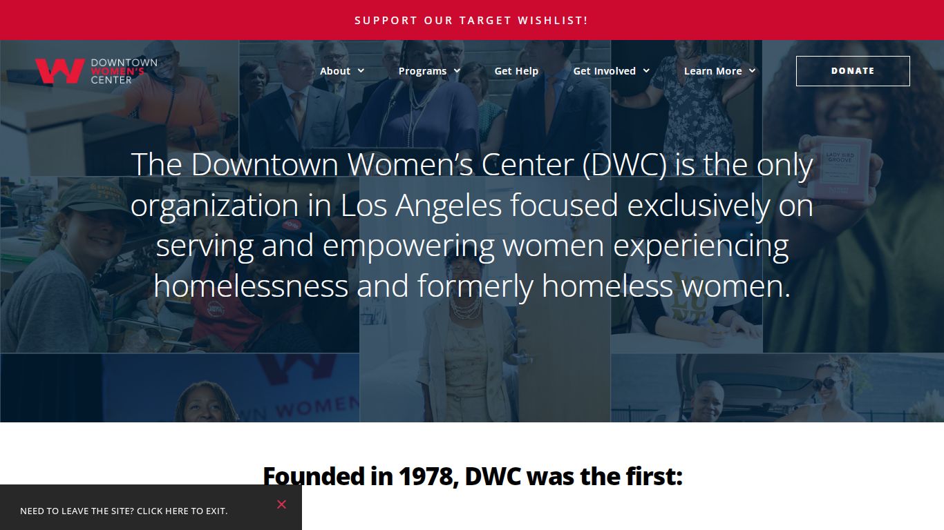 About - Downtown Women's Center